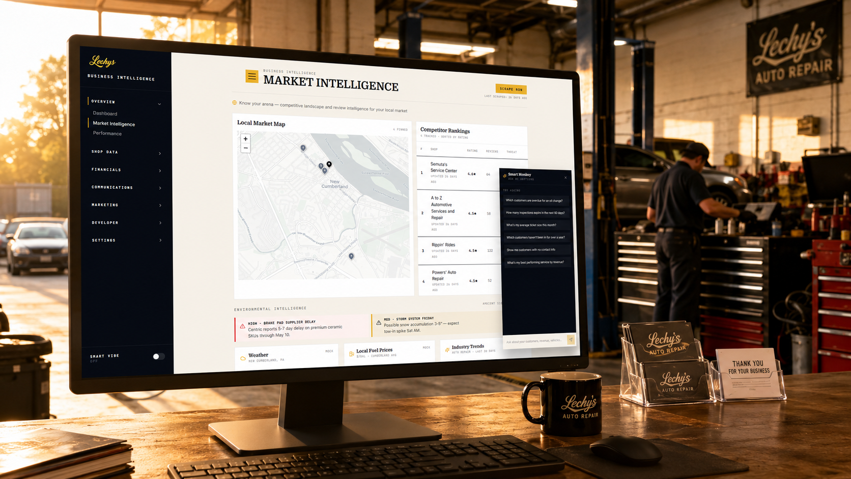 Leahy's Auto Repair intelligence system